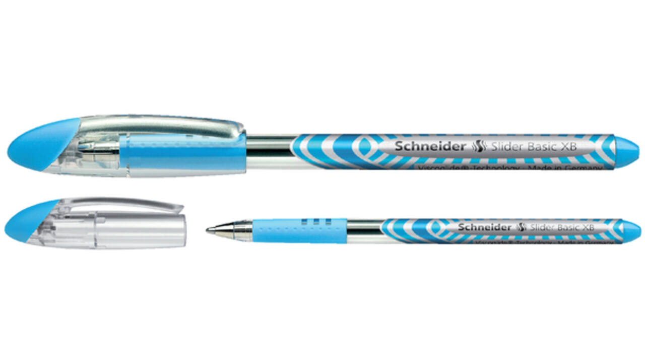 Rollerpen Schneider Slider basic extra breed lichtblauw