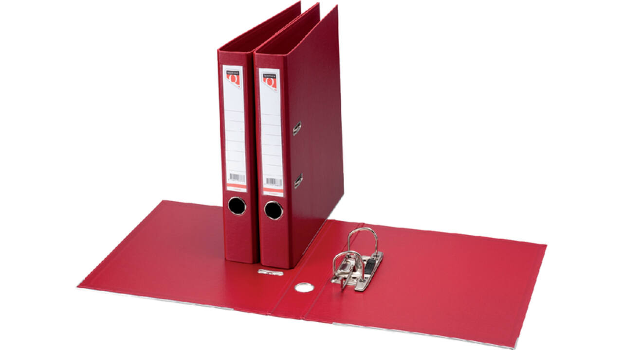 Ordner Quantore A4 50mm PP rood