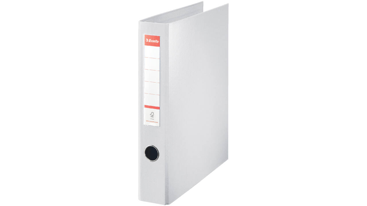 Ringband Esselte Standaard maxi 30% gerecycled D-mechaniek 60mm PP