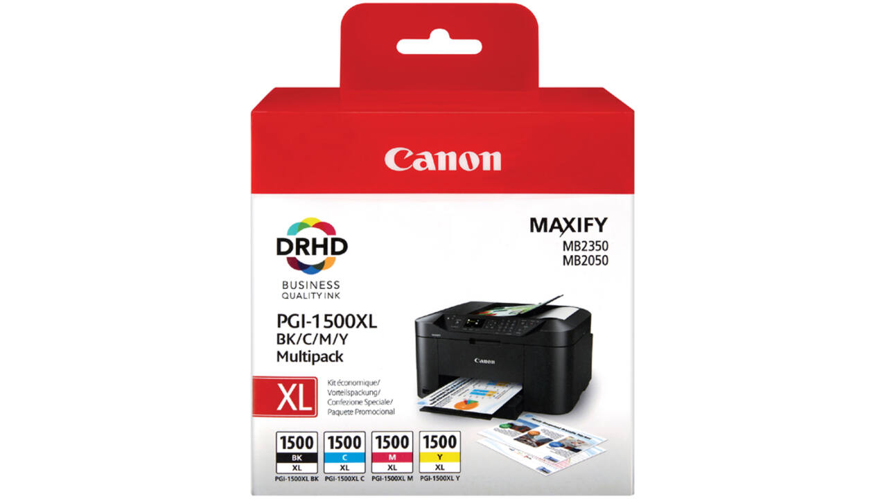 Inktcartridge Canon PGI-1500XL zwart + kleur