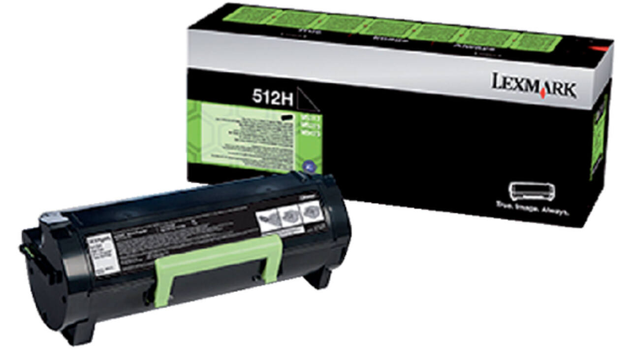 Tonercartridge Lexmark 51F2H00 prebate zwart