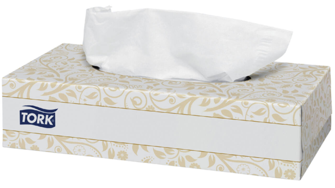 Facial tissues Tork F1 extra zacht premium 2-laags wit 140280