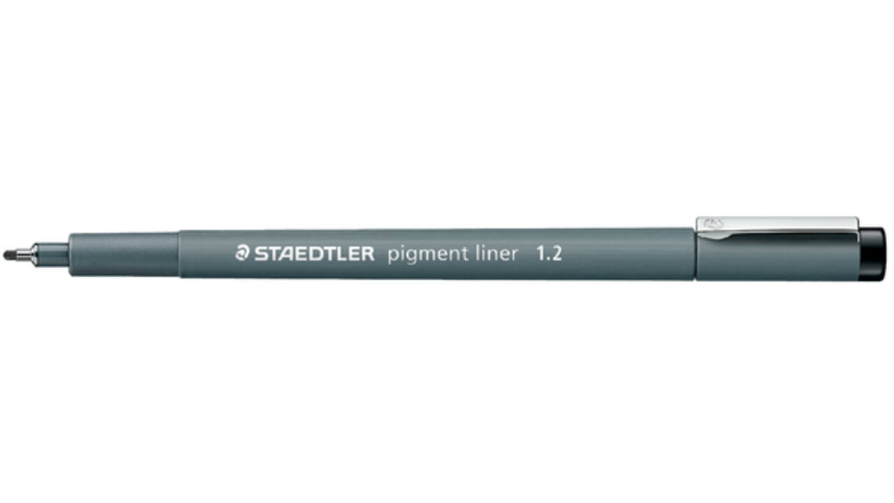 Fineliner Staedtler Pigment 308 zwart 1.2mm