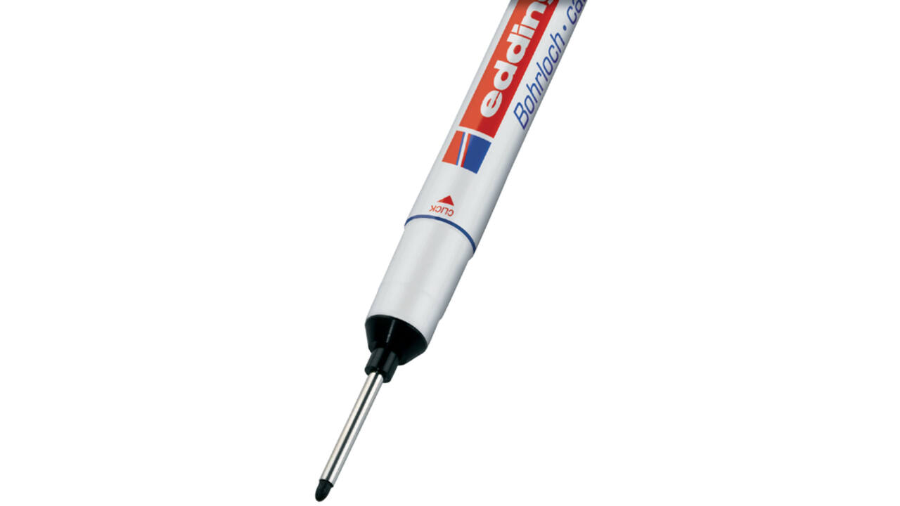 Viltstift edding 8850 timmerman rond 0.7mm zwart blister à 1 stuk