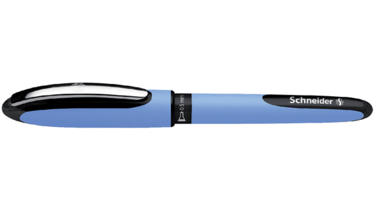 Rollerpen Schneider One Hybrid N 0.5mm zwart