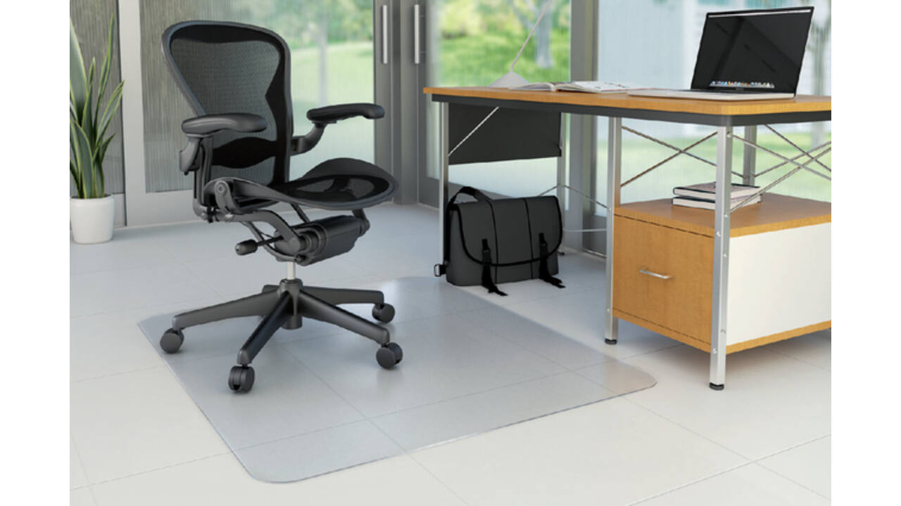 Stoelmat Rillstab 97173 150x120cm voor harde vloer