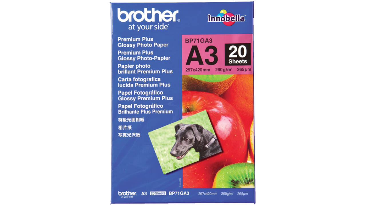 Fotopapier Brother BP-71 A3 260gr glossy 20vel