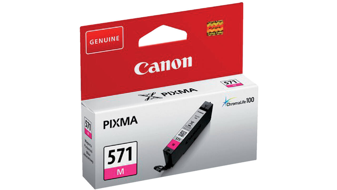Inktcartridge Canon CLI-571 rood