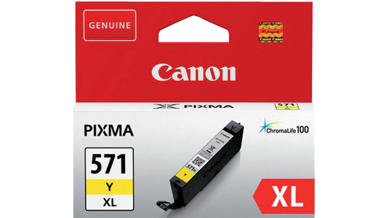 Inktcartridge Canon CLI-571XL geel