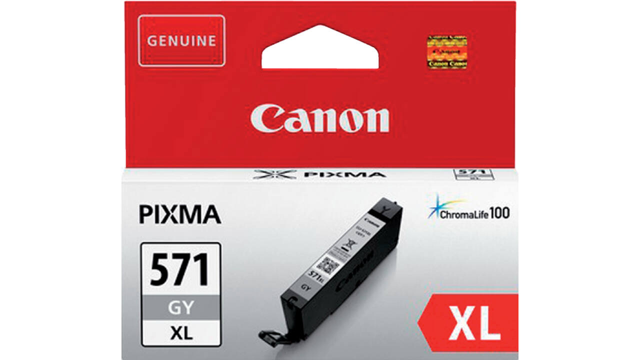 Inktcartridge Canon CLI-571XL grijs