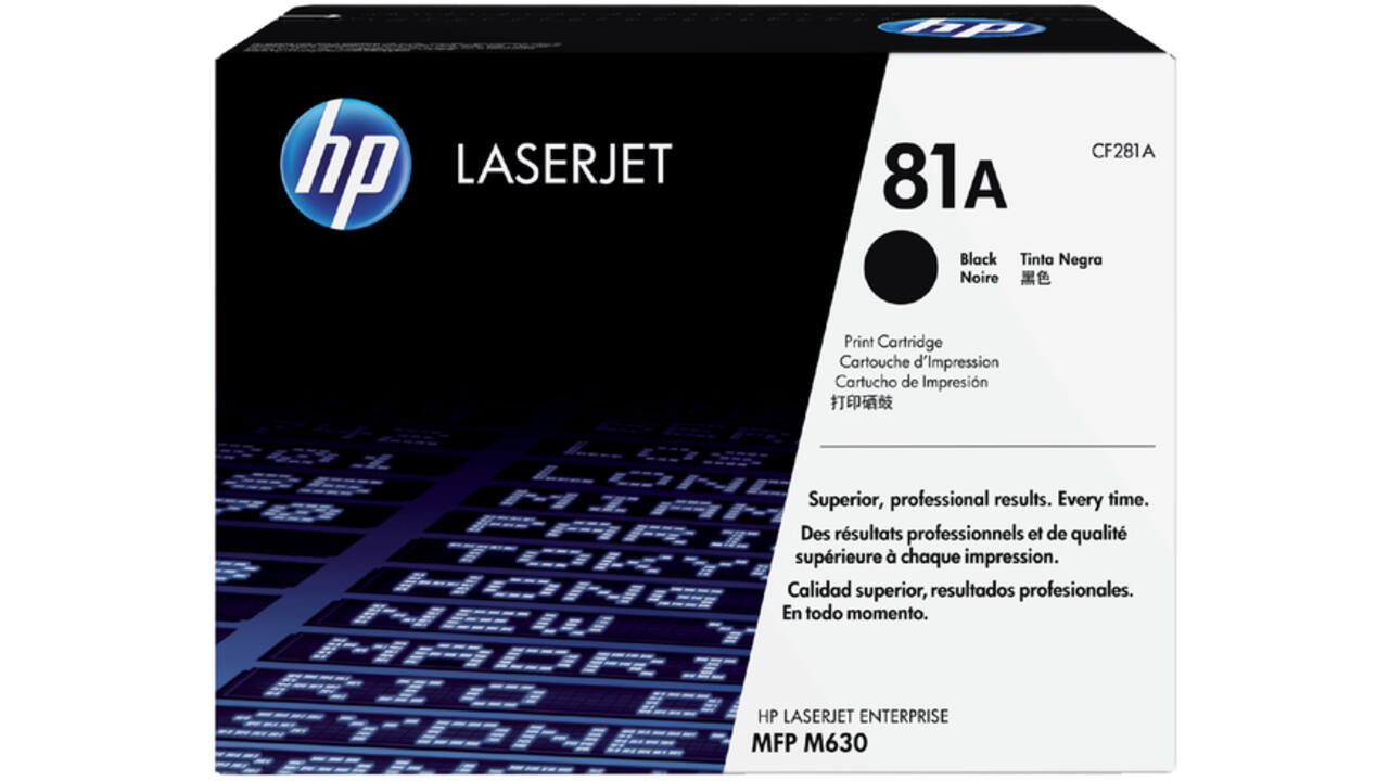Tonercartridge HP CF281A 81A zwart