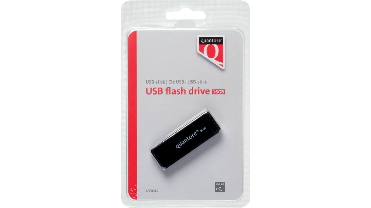 USB-stick 2.0 Quantore 16GB