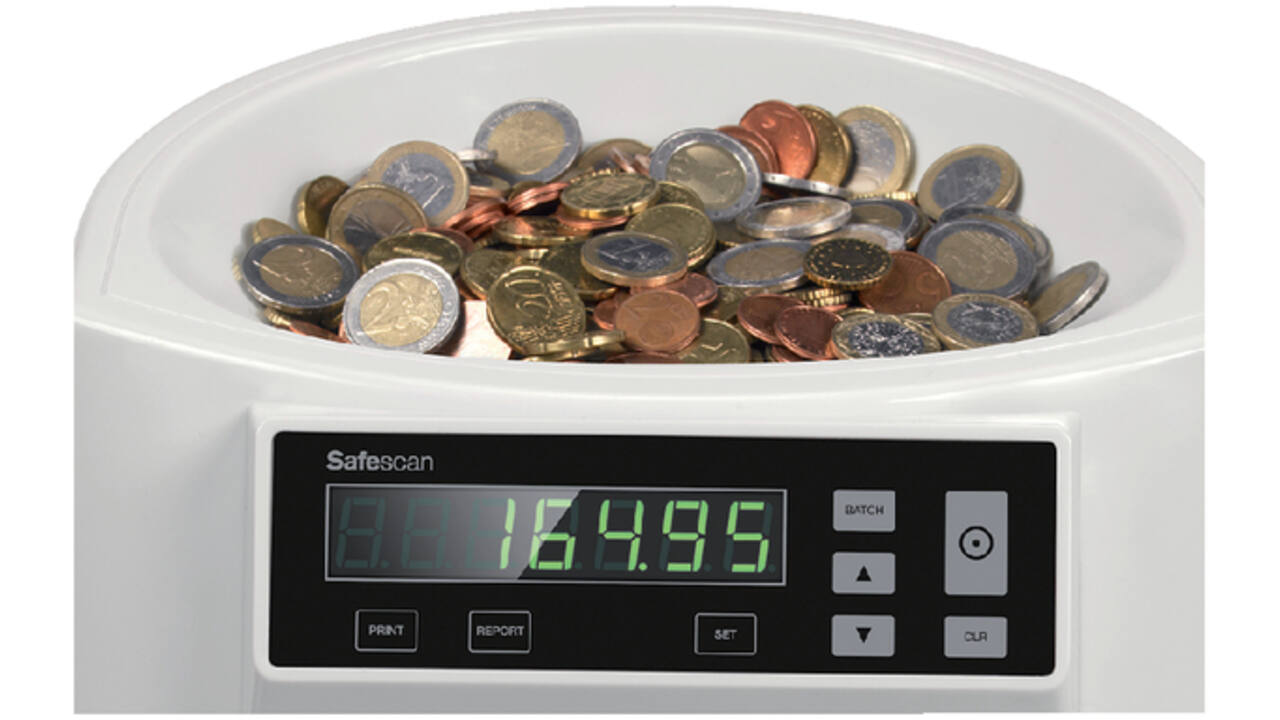Geldtelmachine Safescan 1250 wit