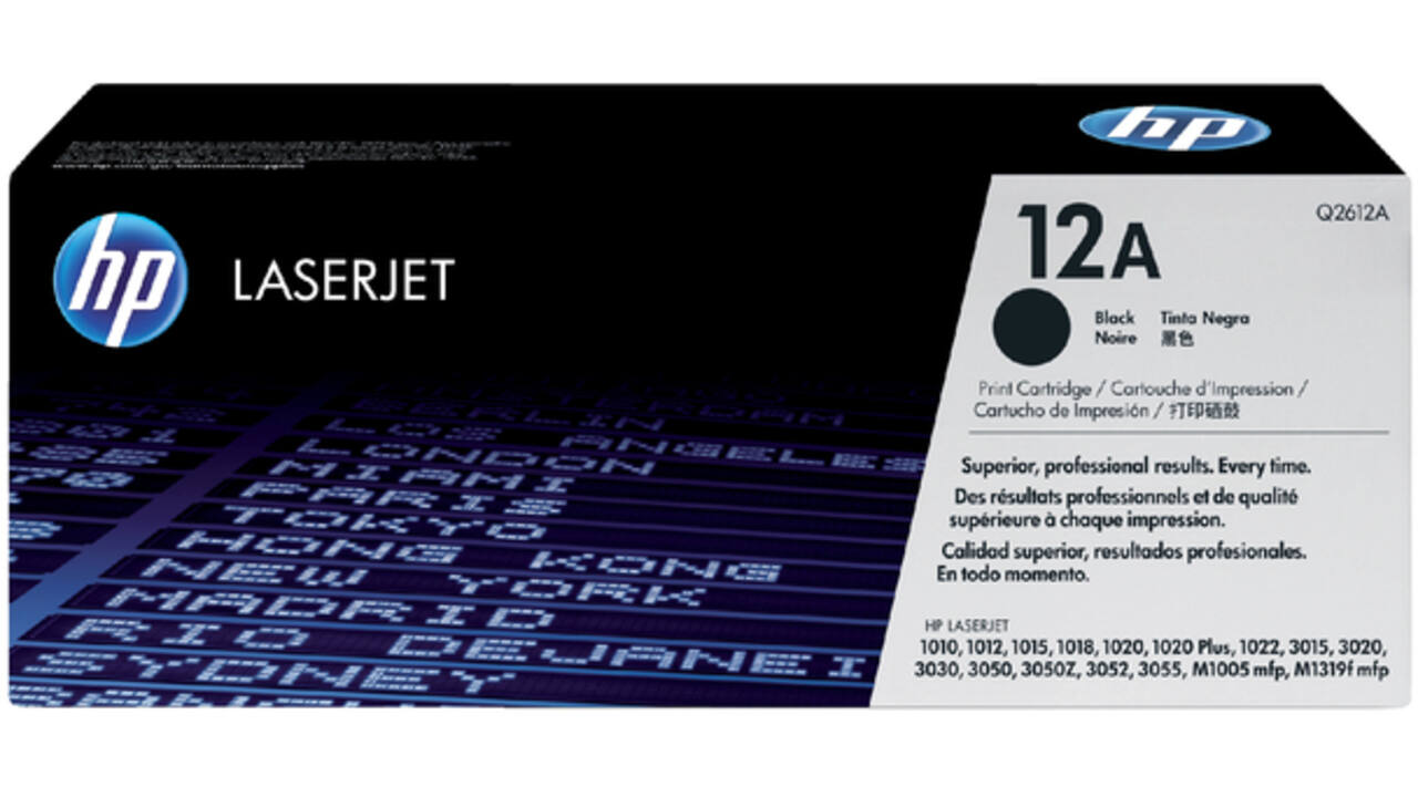 Tonercartridge HP Q2612A 12A zwart
