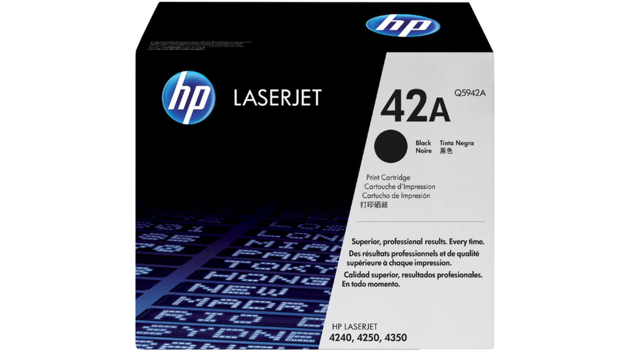Tonercartridge HP Q5942A 42A zwart