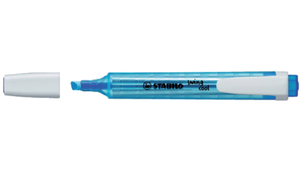 Markeerstift STABILO Swing cool 275/31 blauw