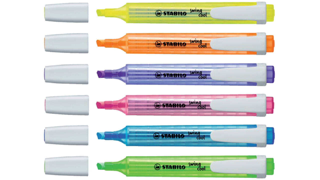 Markeerstift STABILO Swing cool 275/33 groen