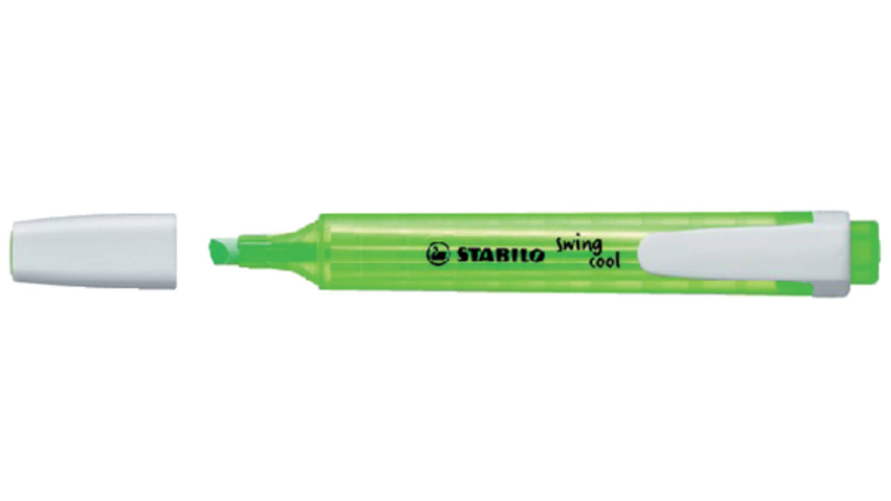 Markeerstift STABILO Swing cool 275/33 groen