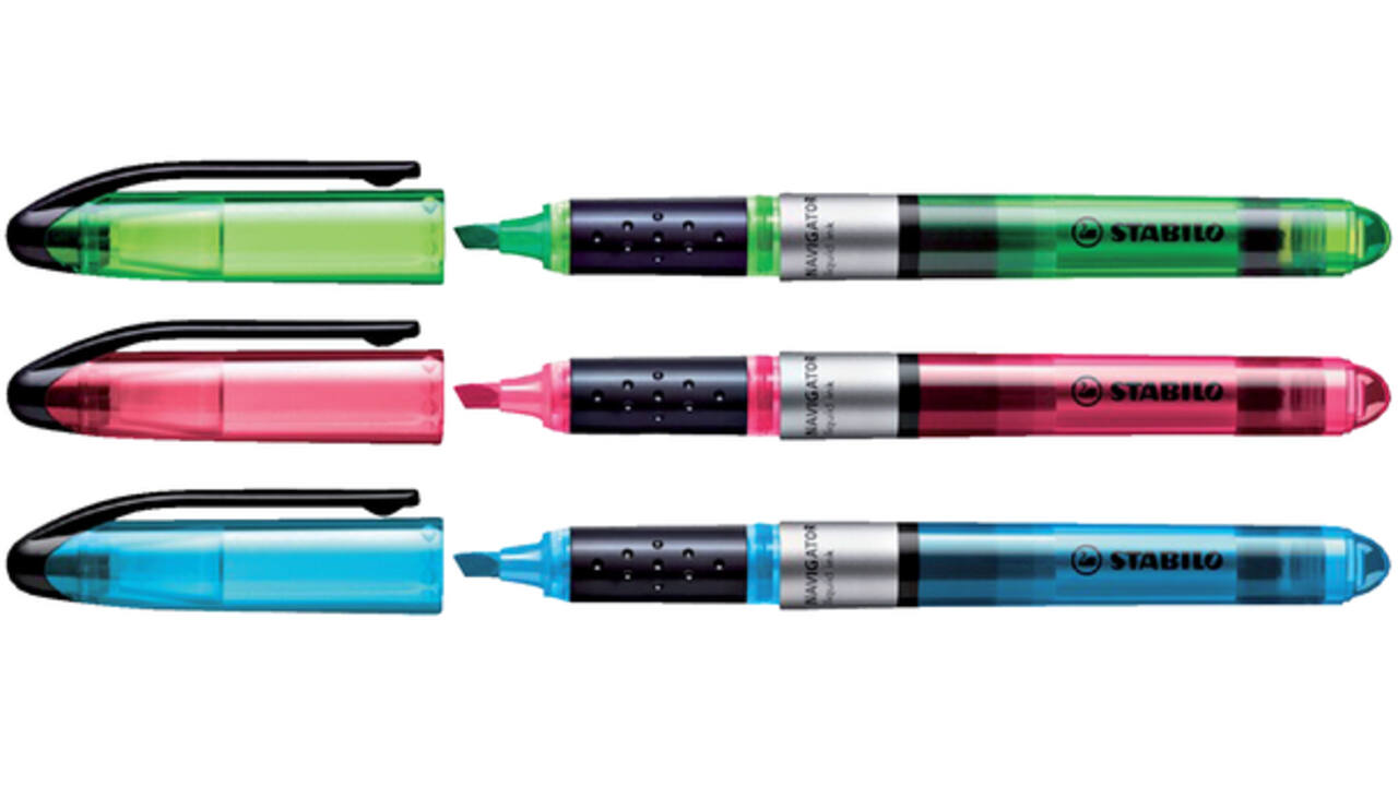 Markeerstift STABILO Navigator 545/33 groen