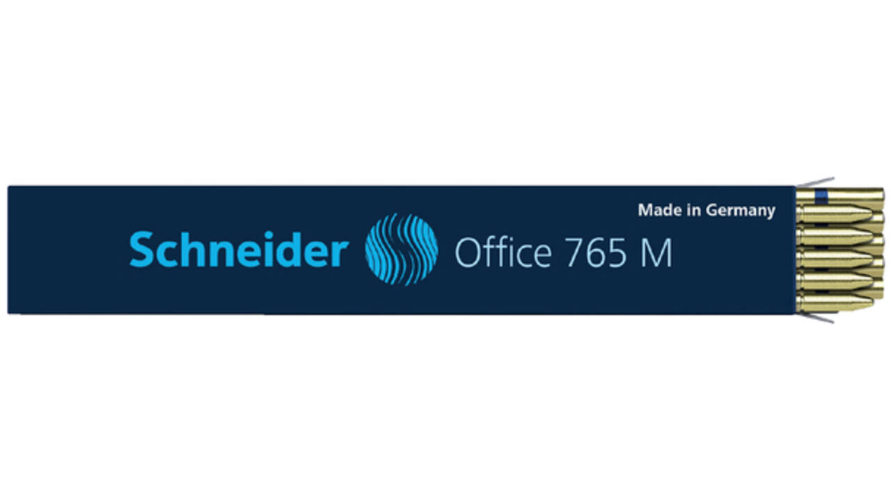 Balpenvulling Schneider 765 Office medium blauw