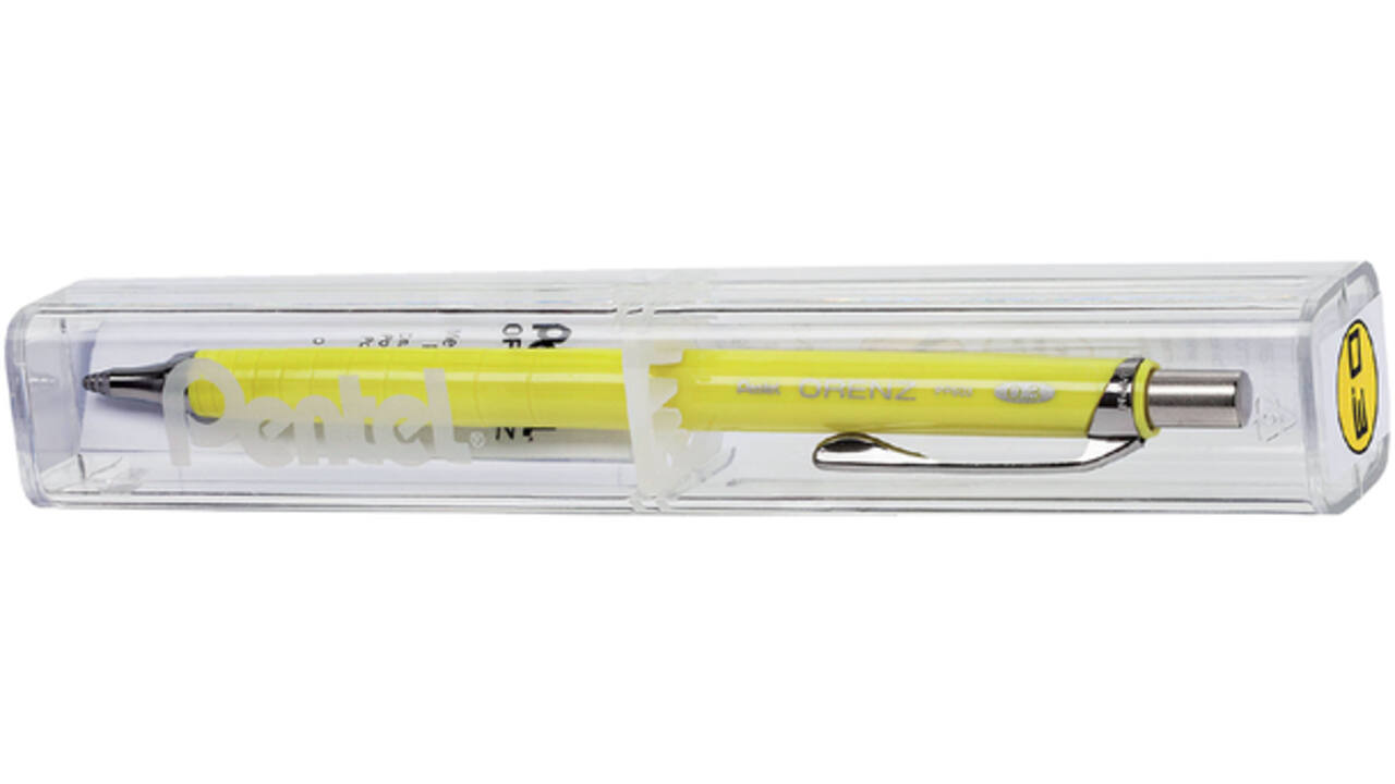 Vulpotlood Pentel Orenz B 0.3mm geel