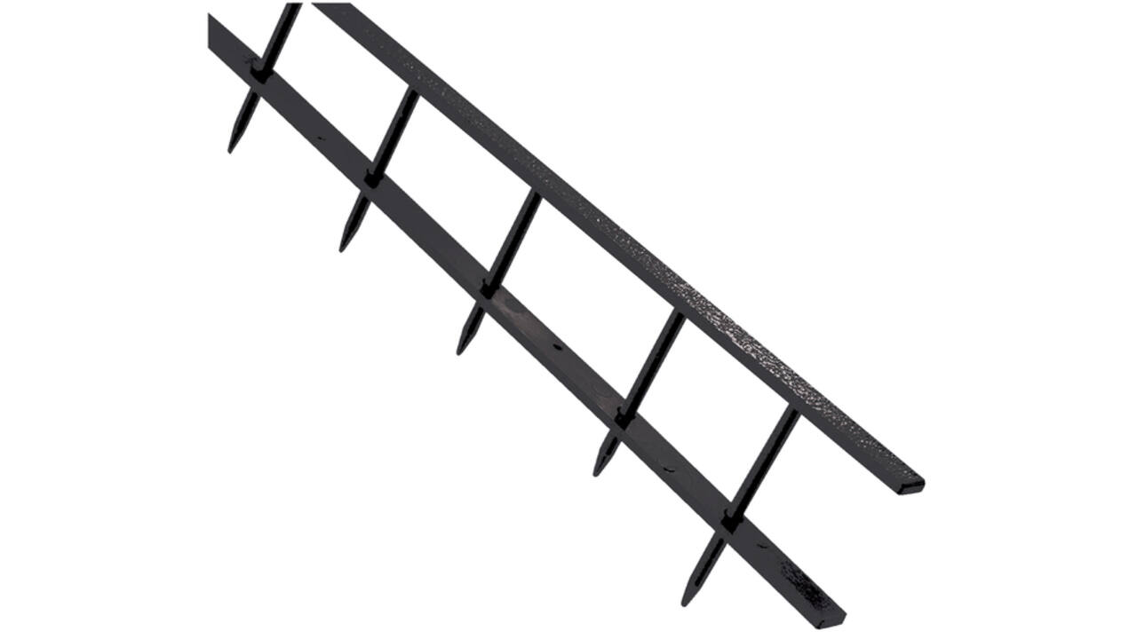 Surebindstrip GBC 25mm 10-pins zwart