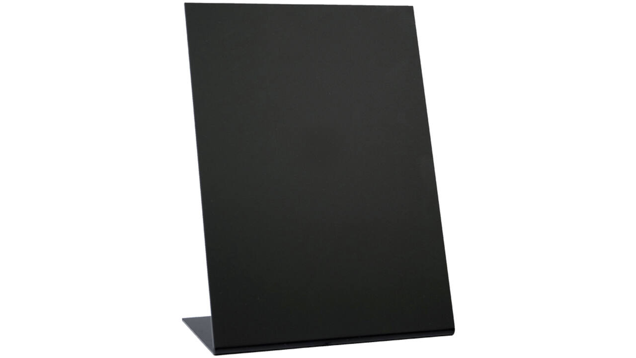 Krijtbord Securit A5 L-bord verticaal