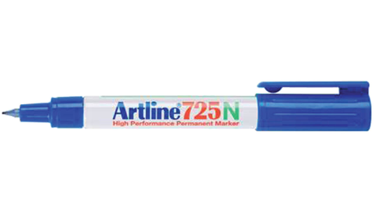 Fineliner Artline 725 rond 0.4mm blauw