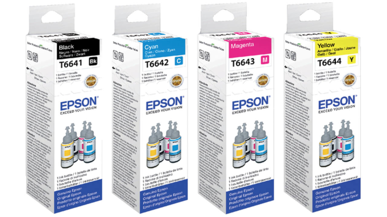 Navulinkt Epson T6644 geel