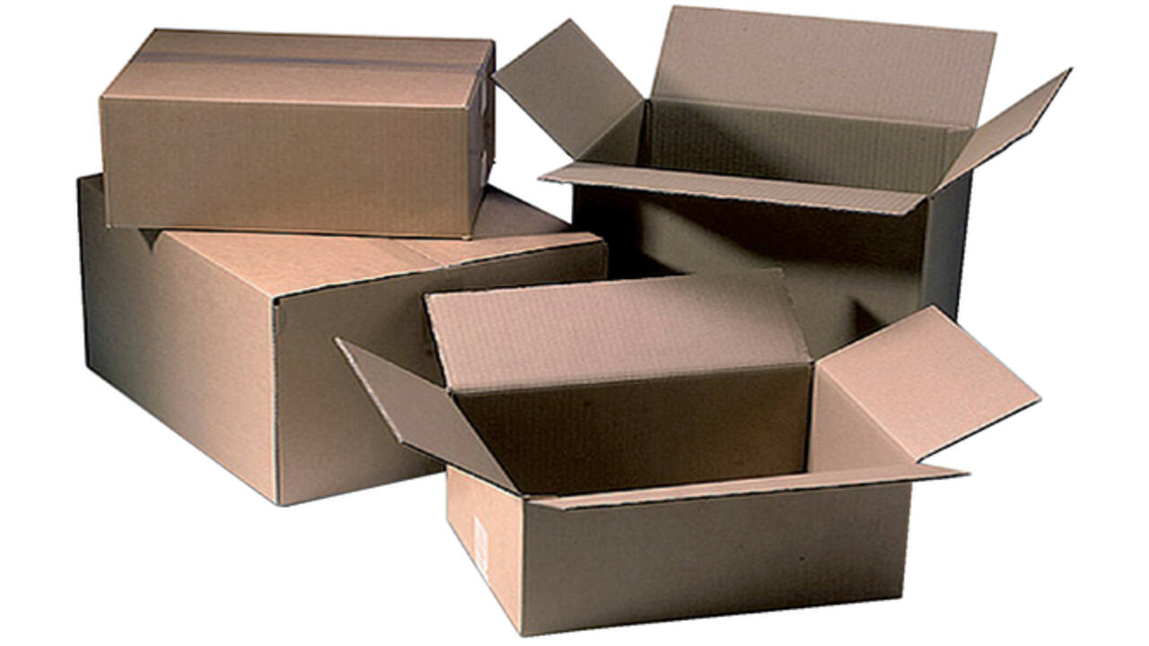 Verzenddoos CleverPack enkelgolf 500x400x300mm bruin pak à 25 stuks