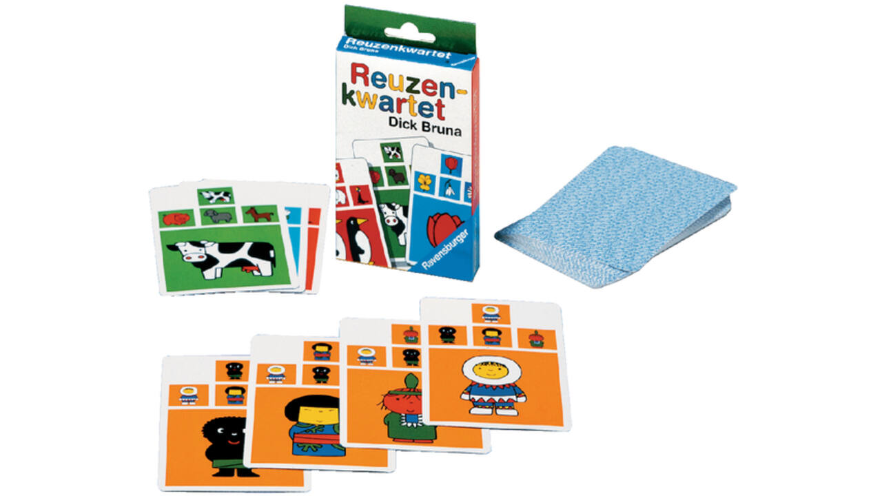 Spel Ravensburger Dick Bruna reuzenkwartet
