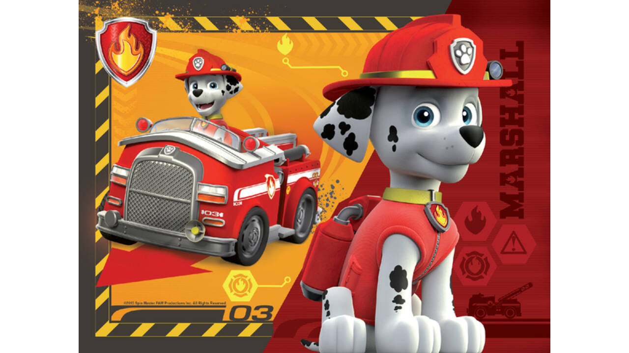 Puzzel Ravensburger Paw Patrol 4x puzzels 12+16+20+24 st