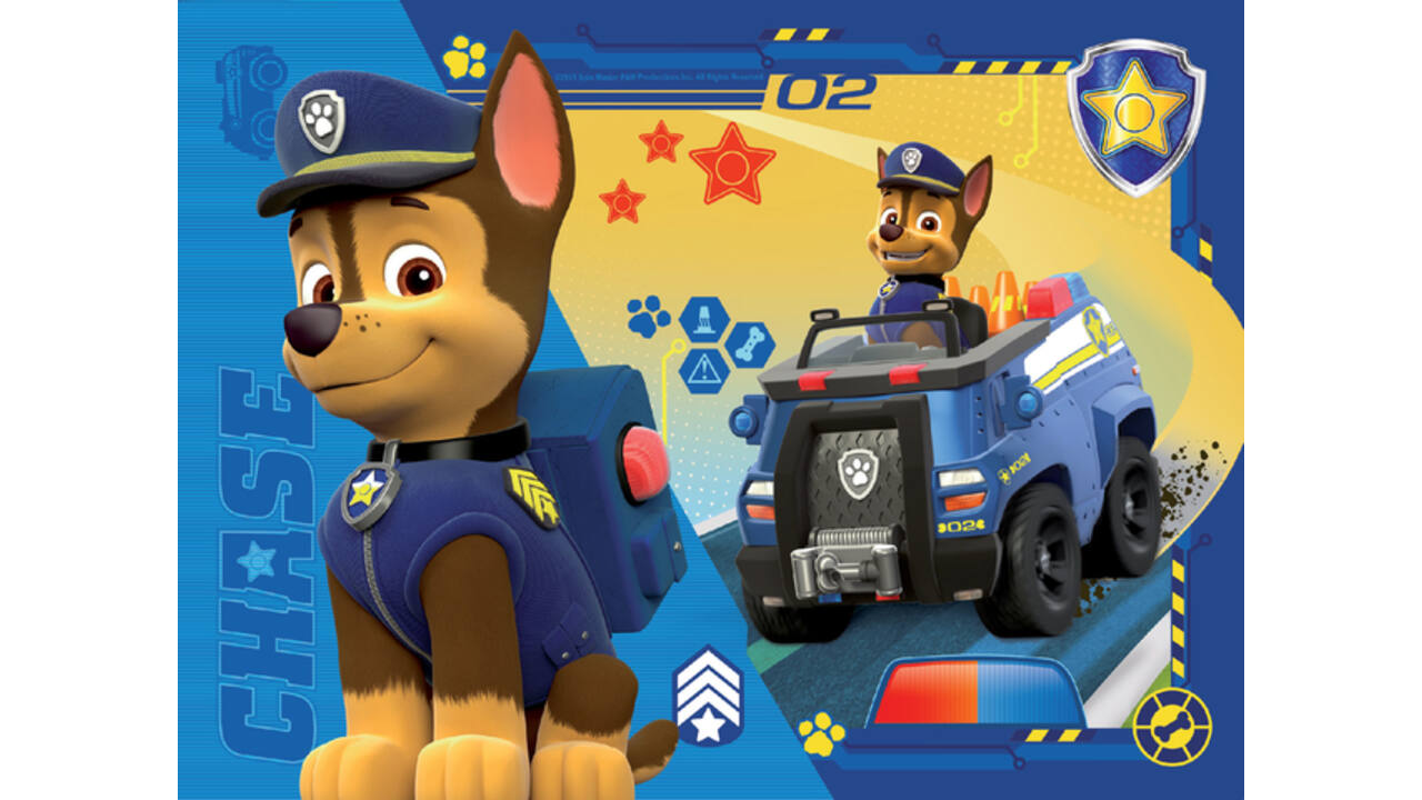 Puzzel Ravensburger Paw Patrol 4x puzzels 12+16+20+24 st