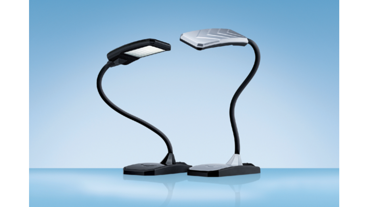 Bureaulamp Hansa ledlamp Twist zwart
