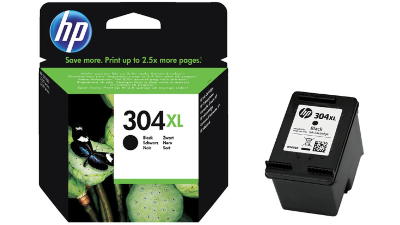 Inktcartridge HP N9K08AE 304XL zwart