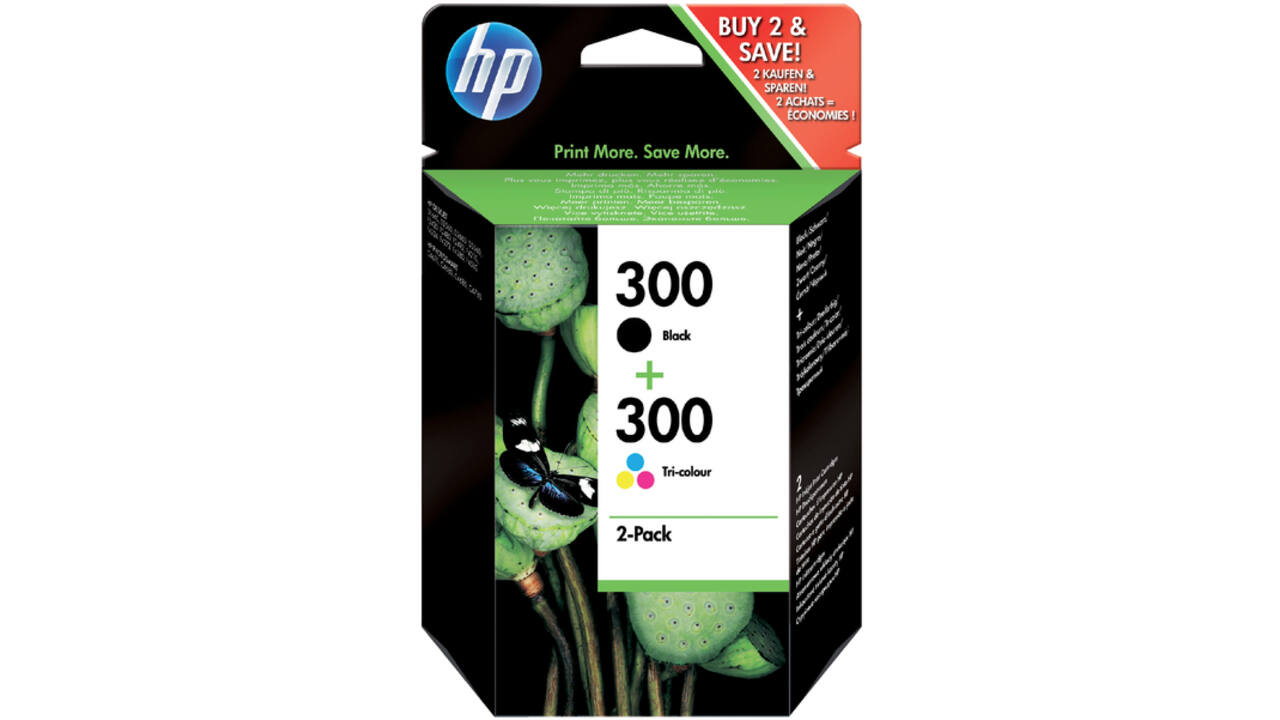 Inktcartridge HP CN637EE 300 zwart + kleur