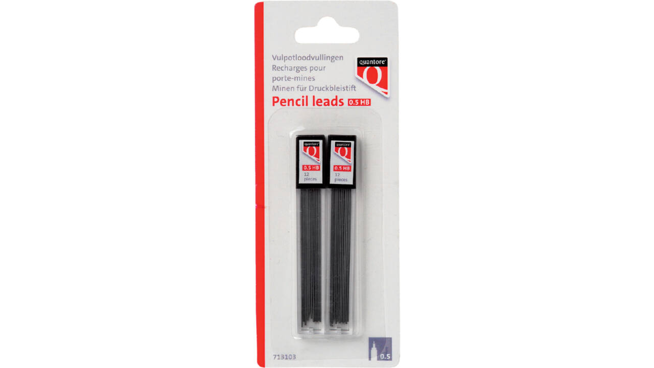 Potloodstift Quantore 0.5mm HB