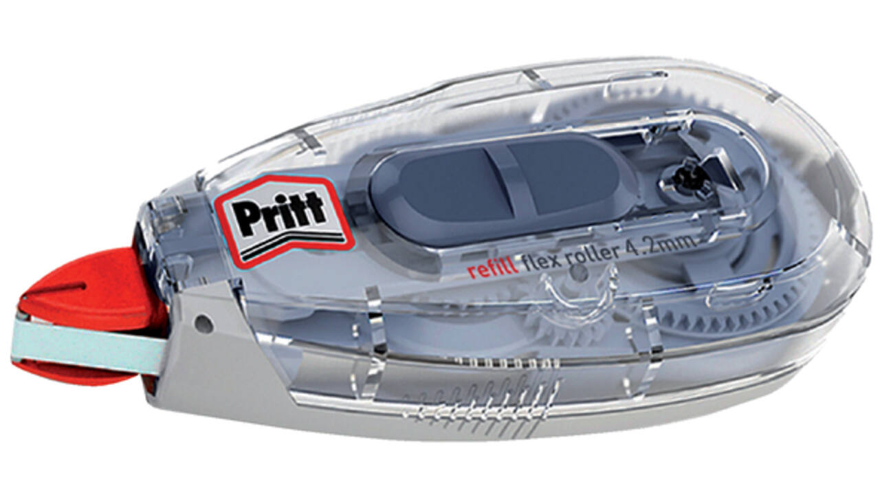 Correctieroller Pritt 4.2mmx12m flex navulbaar doos à 12+4 gratis