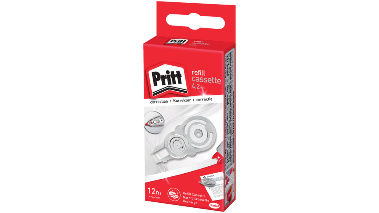 Correctierollervulling Pritt 4.2mmx12m flex