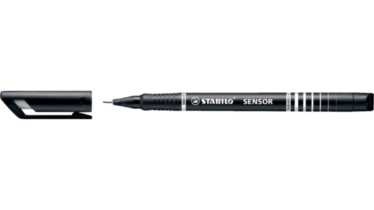 Fineliner STABILO Sensor 189/46 fijn zwart