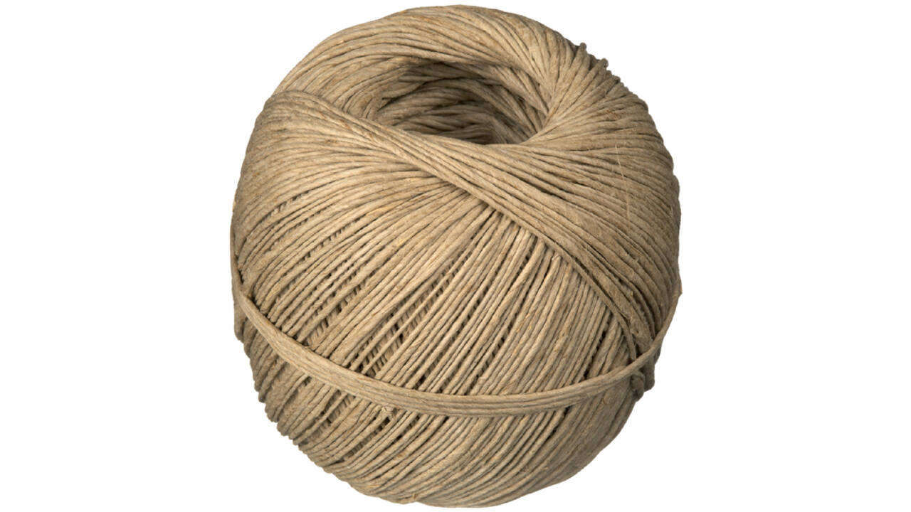 Henneptouw Muller 3-draads Ø ±2.4mm 200 gram ca 100 meter