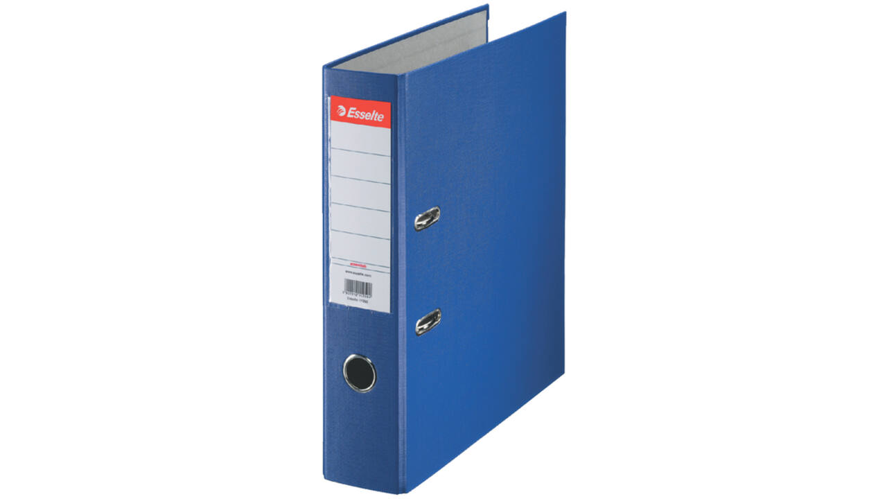 Ordner Esselte Essentials 75mm PP A4 blauw