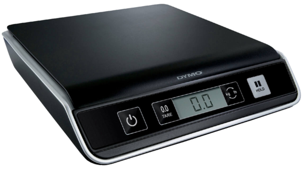 Pakketweger Dymo M5 digitaal tot 5000 gram zwart