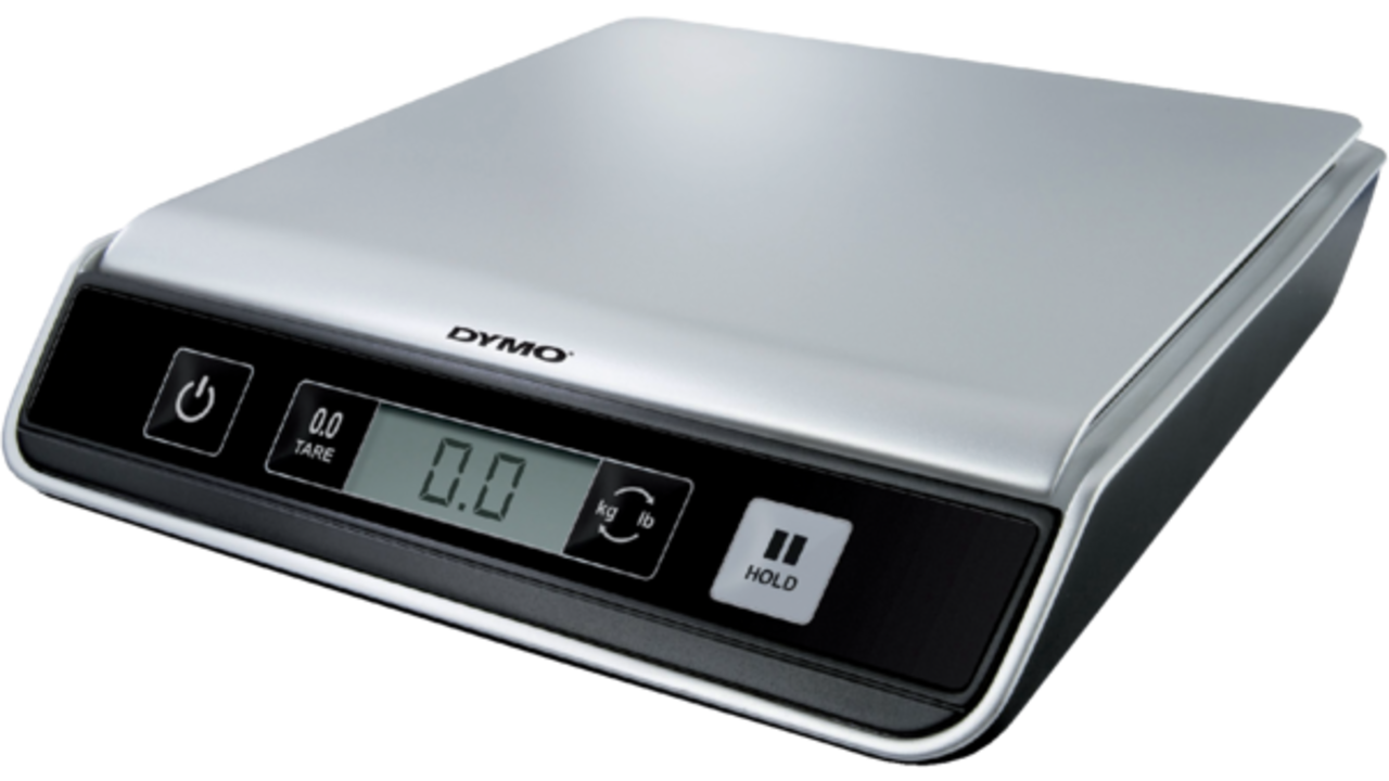 Pakketweger Dymo M10 digitaal tot 10 kilogram zilver/zwart