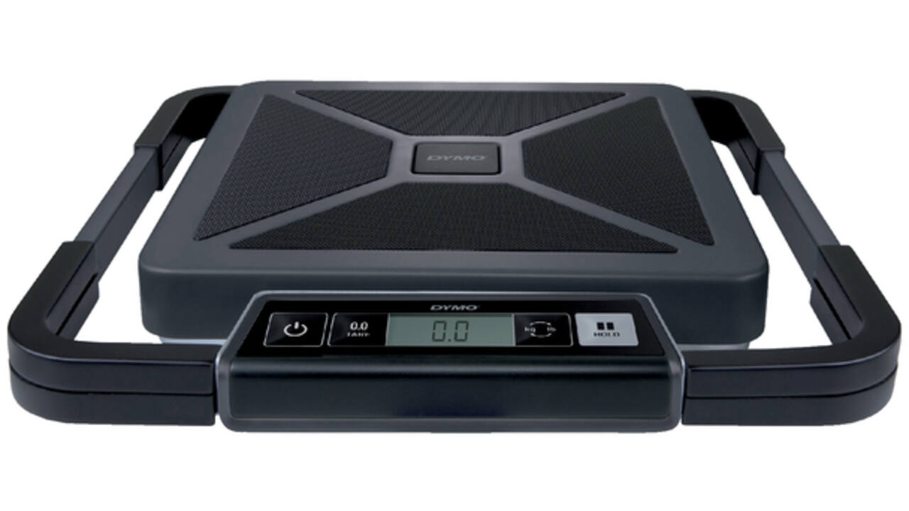 Pakketweger Dymo S50 digitaal tot 50 kilogram zwart
