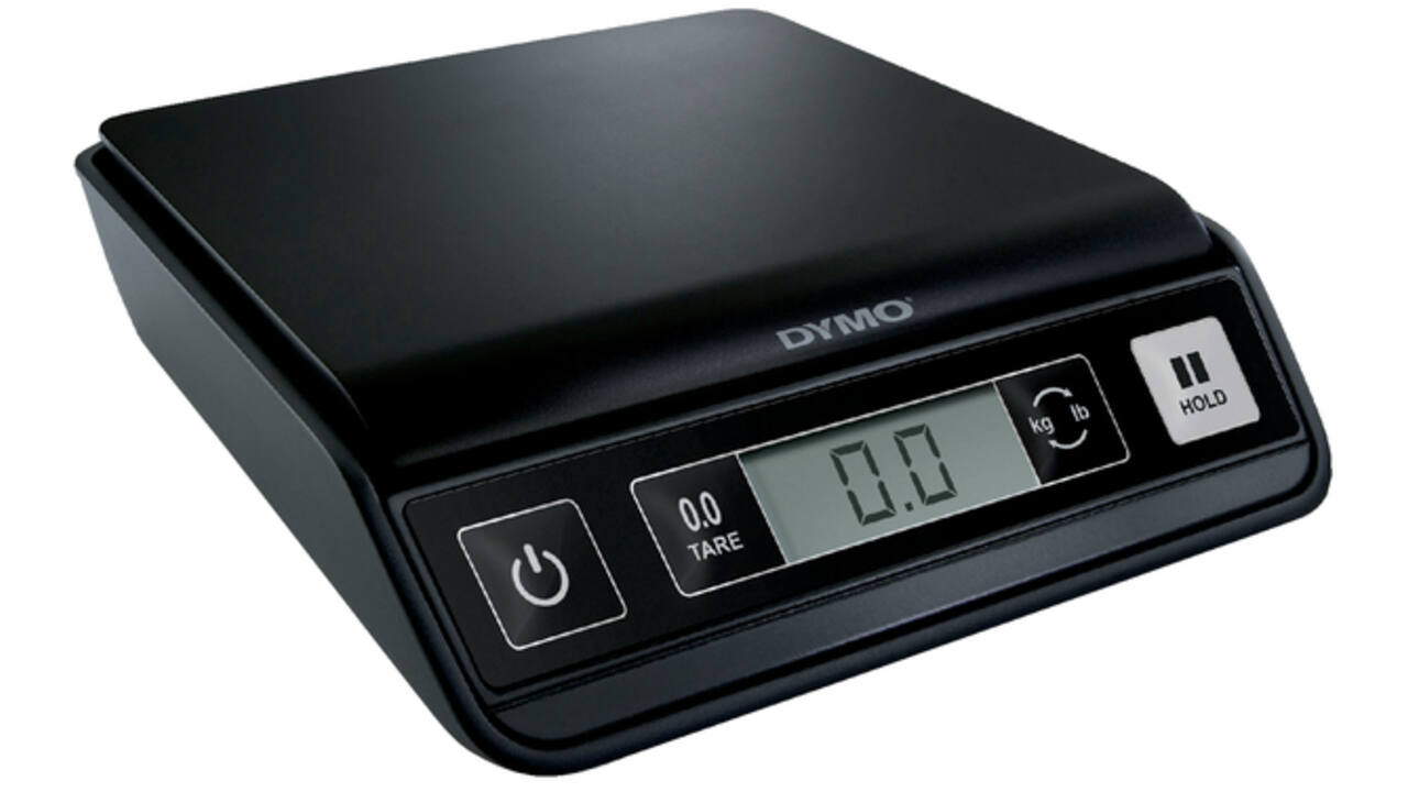 Briefweger Dymo M2 digitaal tot 2000 gram zwart