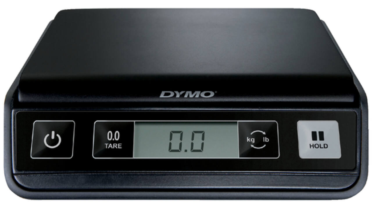 Briefweger Dymo M2 digitaal tot 2000 gram zwart