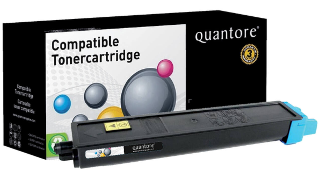 Tonercartridge Quantore alternatief tbv Kyocera TK-895 blauw