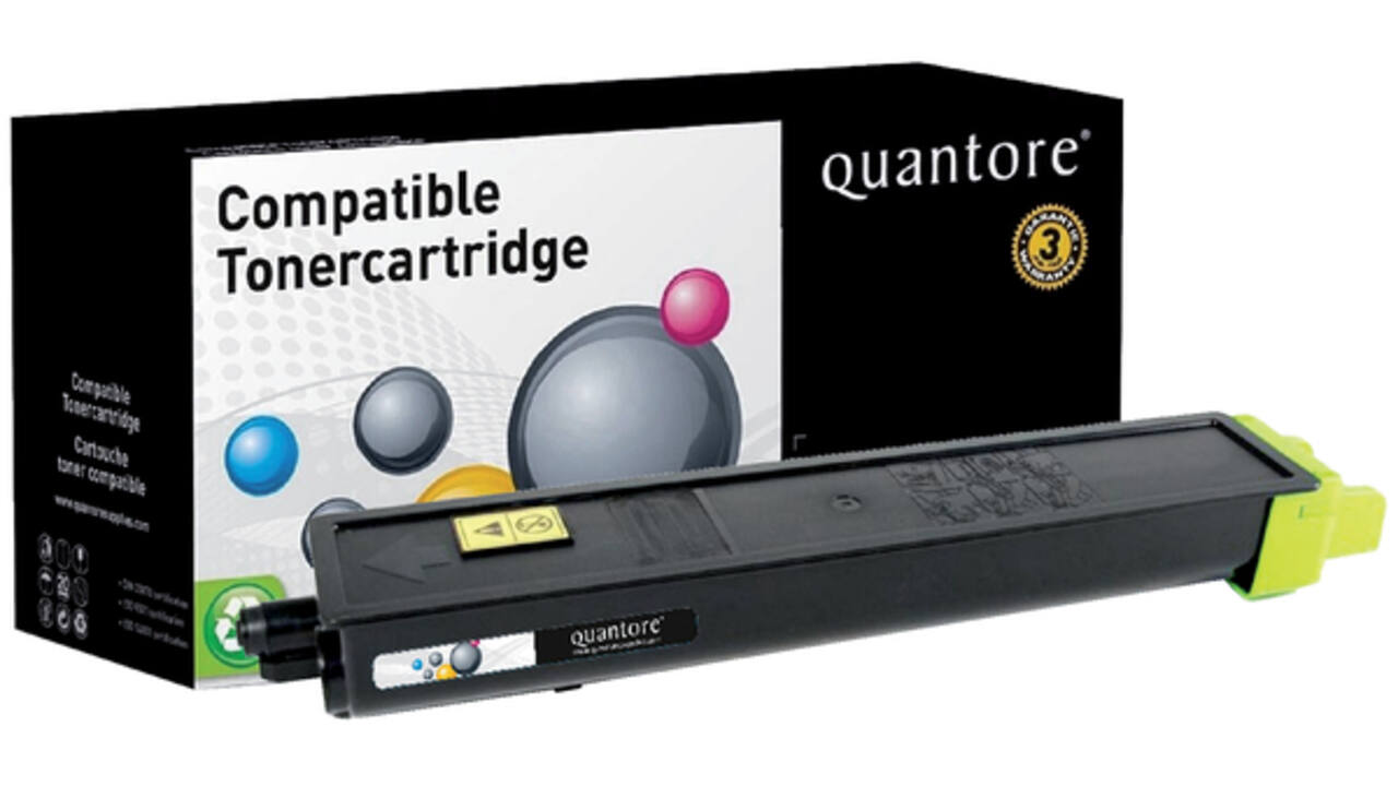 Toner Quantore alternatief tbv Kyocera TK-895Y geel