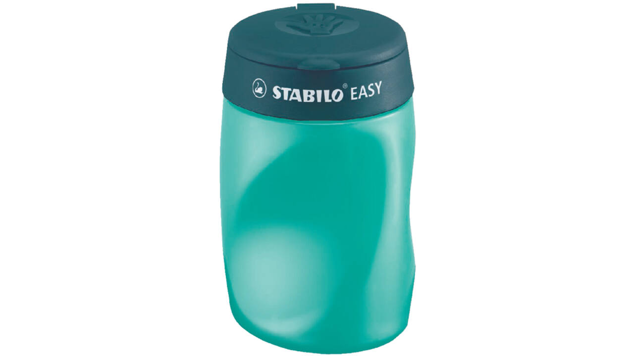 Puntenslijper STABILO Easy 4502 3 in 1 rechtshandig petrol